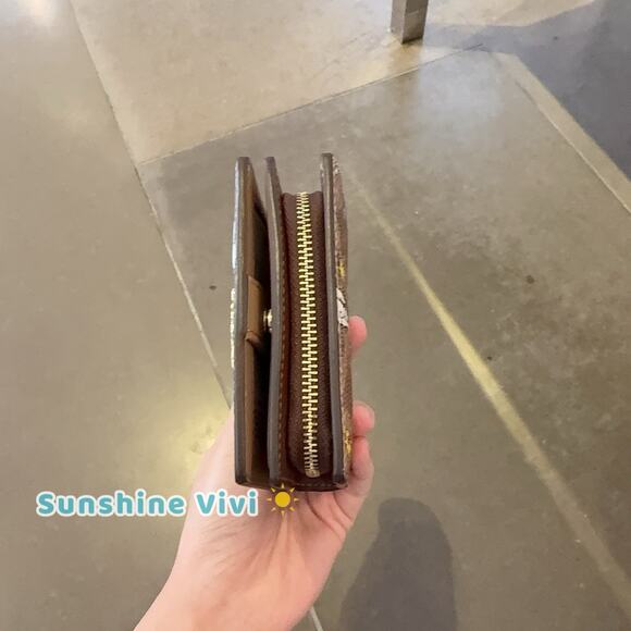 NWT Coach X Peanuts CBN32 Snap Wallet In Signature Canvas &Leather Snoopy Print - Picture 4 of 10